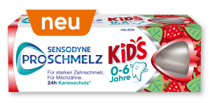 NEU: SENSODYNE Proschmelz Kids Kleine Zähne, großer Schutz