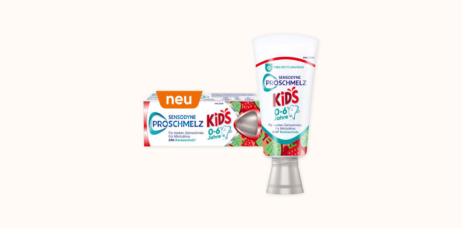 SENSODYNE Proschmelz Kids: Kleine Zähne, großer Schutz